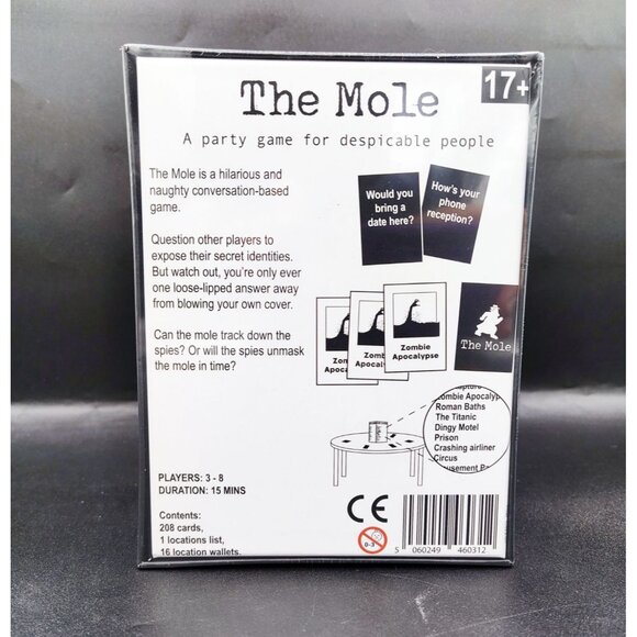 The Mole Adult Party Game For Shady People Conversation Based Clarendon Games - Picture 6 of 10